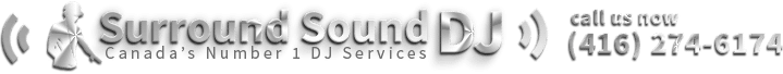 surround sound dj logo